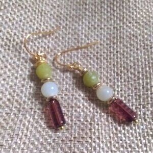$10 CLEARANCE! Lightweight ~ Slim ~ Slender ~ Boho Beaded Fall Dangle Earrings